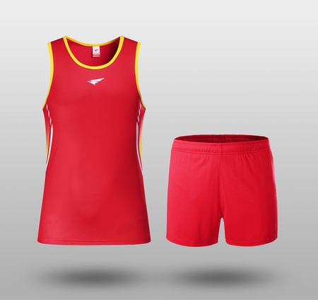 T1509-T1510男女排球服彩炫双边设计款